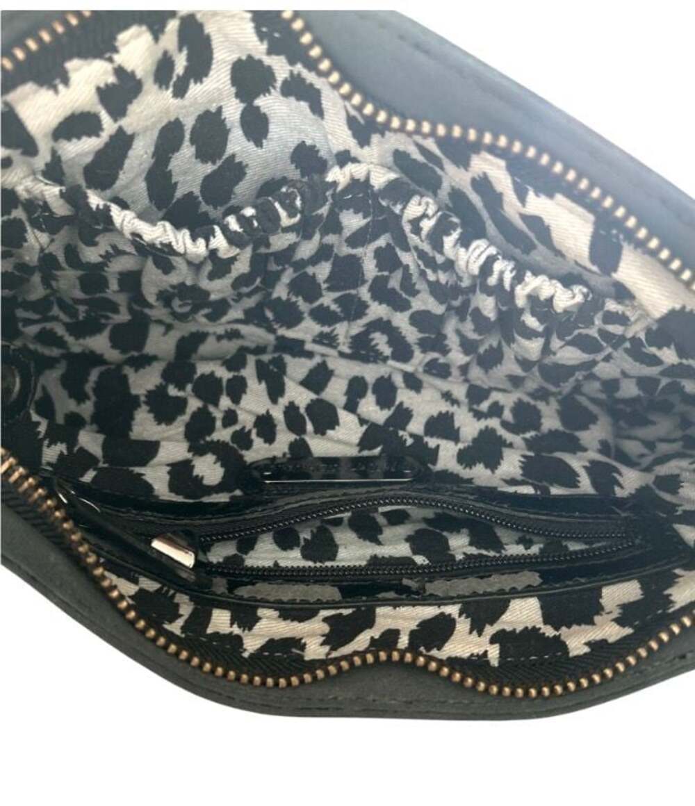 Betsey Johnson Leopard Sequin Chain Strap Shoulder Bag - Picture 5 of 6